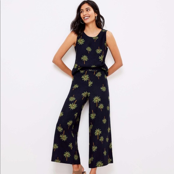 LOFT Pants - LOFT Beach Palm Linen Set